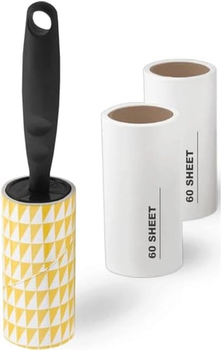 3 Stuks Verfroller Vervangingsrolletjes met Gratis Handvat