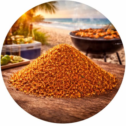 De Kruidenbaron - Rub BBQ / Barbecue rub kruidenmix - strooibus 200 gram