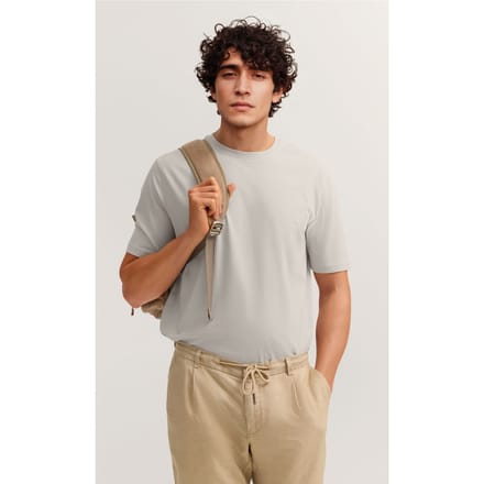 Bugatti Herren Katoenen T-shirt Modern Fit ronde hals