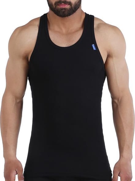 Embrator 2-pack mannen Tank-Top zwart maat XL