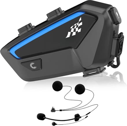 Lexium Motorhelm headset - Cadeau voor hem - Headset helm - Intercom motor - Motorhelm headset bluetooth