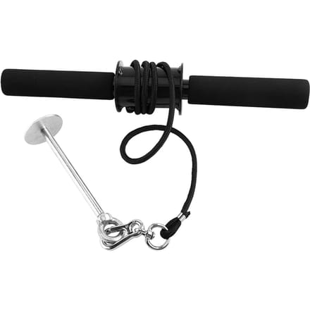Polsroller Ripper Onderarmtrainer Kracht Polscurler Voor Pols Onderarm Krachttraining black