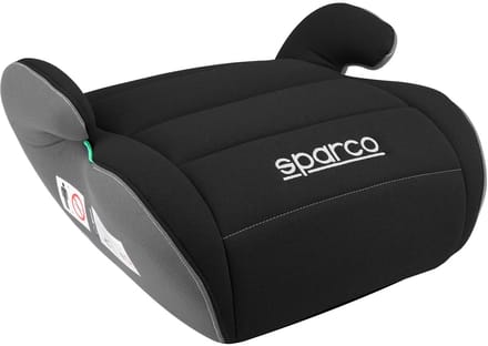 Sparco F100KI i-Size Autokinderzitje - Zwart — Maat Onesize