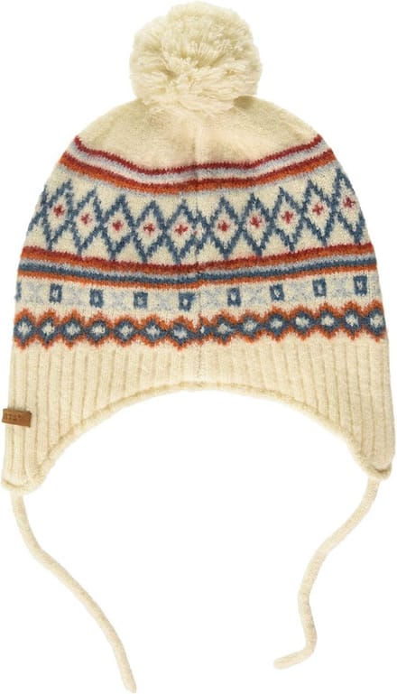 Warme Unisex Baby Muts met Zikzakschepen en Bandjes