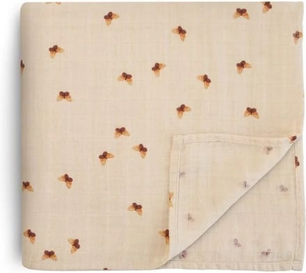Hydrofiele doek vlinders 120 x 120 cm - Mushie