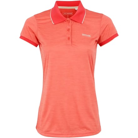 T-shirt Korte Mouwen Hiking Dames Roze Accenten