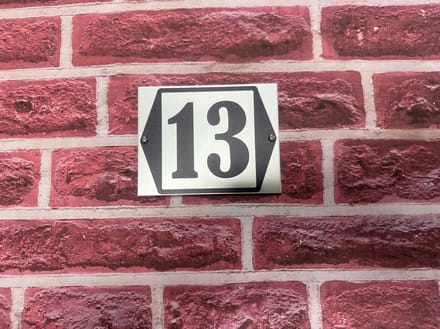 huisnummer 13 klassiek