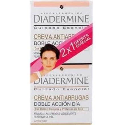Cosmeticaset voor Dames Diadermine Anti-Rimpelcrème 2 Onderdelen