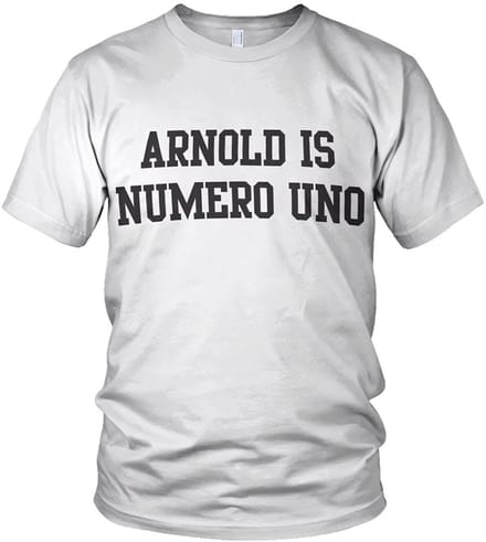 Hybris Arnold Is Numero Uno T-shirt SH-1-15367-H9-13