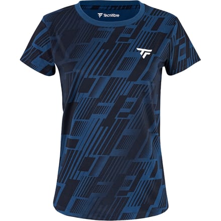 Tecnifibre X-Loop T-shirt Dames-donkerblauw