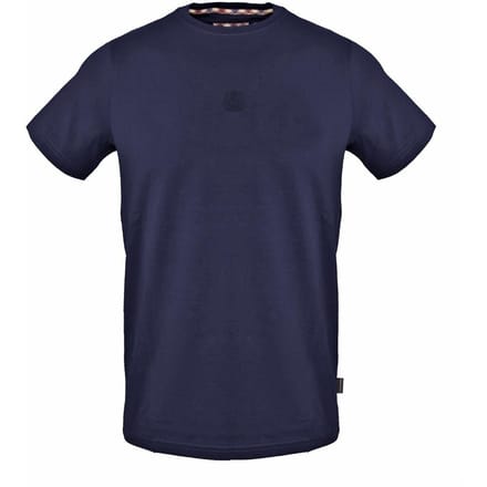 Aquascutum Herenlogo T-Shirt (Marine)
