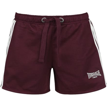 Lonsdale Carloway Korte Broek Rood XS Vrouw