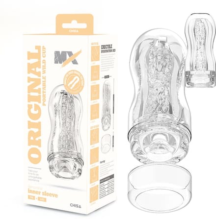 Chisa - Original Portable Wild Cup - Cup Masturbator - Transparant