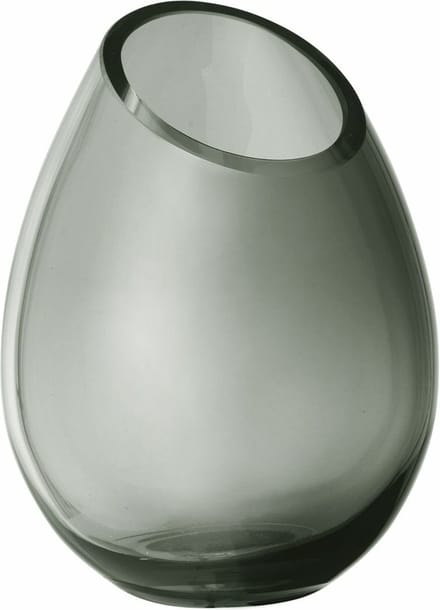 Drop vaas Blomus small smoke
