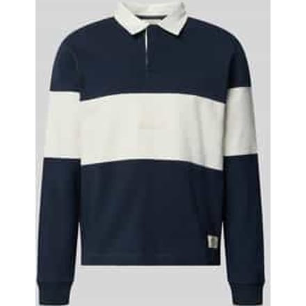 Regular fit poloshirt met labelstitching model 'FREDERIKSBERG'