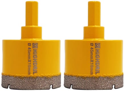 Diamant Kernboor 45mm Vacuüm Gesoldeerd voor Beton Graniet en Tegels