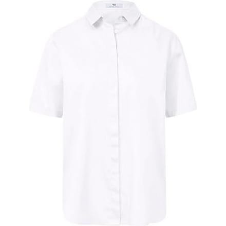 Blouse korte mouwen Van Peter Hahn wit