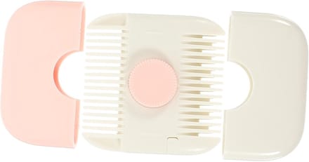 Haarknipkam - Styling Tool - Thuis Kapsel Maken - Verstelbare Handgreep - 72 x 66 x 12 cm - Roze