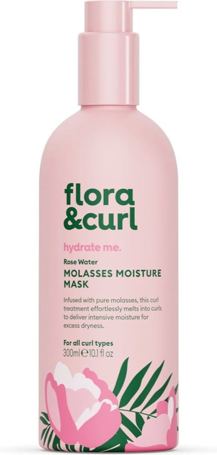 Flora & Curl Flora &amp; Curl Rose Water &amp; Honey Molasses Moisture Mask 300 ml