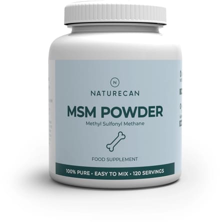 Naturecan MSM Poeder - 360 g - 100% Puur MSM - Gewrichten & Bindweefsel