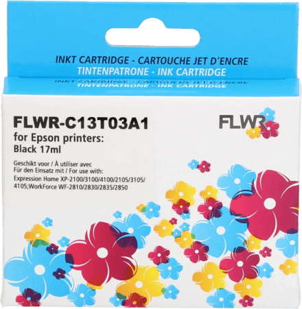 FLWR Epson 603XL zwart (Huismerk (compatible))