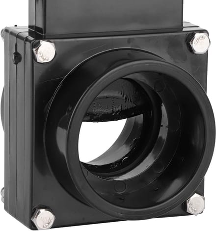 Dailygoods - 50 Mm RV Afvoerklep Dump Afval Riool Vervangingsklep