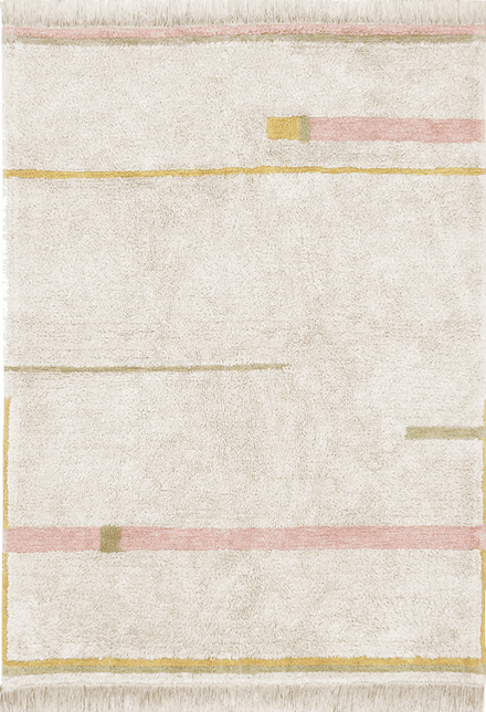 Lorena Canals Eco-City Lanes Vintage Pink - 200 x 300 cm