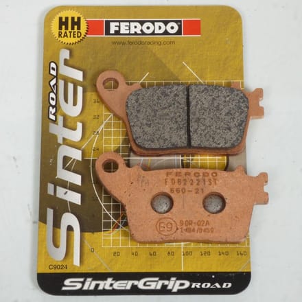 Remblokken Ferodo voor Motor Honda 600 Hornet 2011 tot 2012 PC41E / achteraan Nieuw