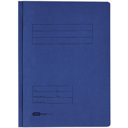 ELBA dubbele nietmachine, DIN A4, manilla karton - 320 g/qm, blauw