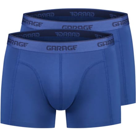 Garage - Boxershorts - Mannen - S - Blauw - Katoen - 0805 2 Pack Boxershorts