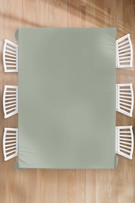 Tafelkleed - Tafellaken - 180x260 cm - Mintgroen - Effen kleur - Binnen en Buiten