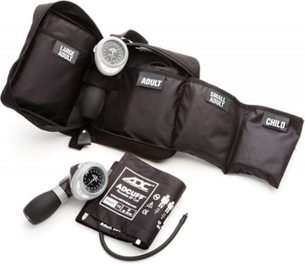 Multikuf™ Palmbloeddrukmeter + 4 manchetten in handige opbergtas