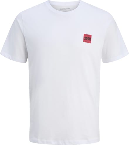Jack & Jones T-shirt Jjbrandy Tee Ss Crew Neck Ln 12279100 White Mannen Maat - M