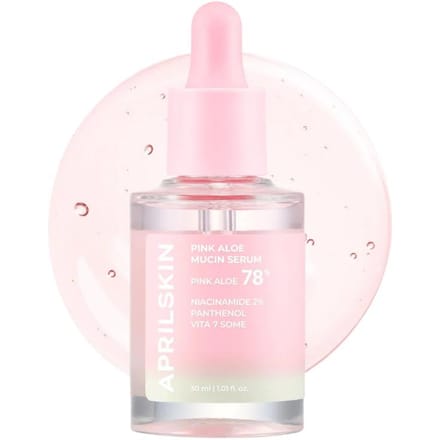 APRILSKIN - Pink Aloe Mucin Serum - Gezichtsserum