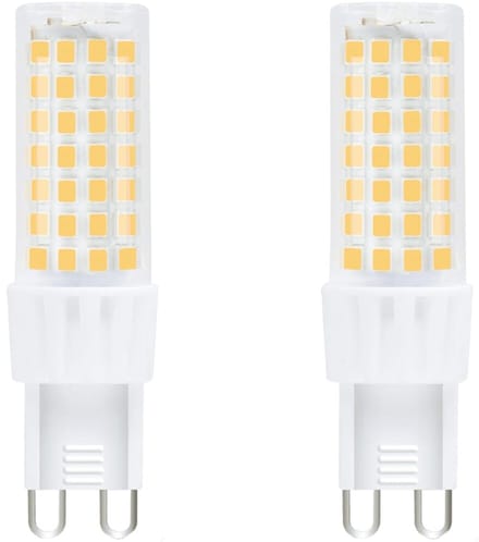 Modee LED Lamp G9 - 6W 2700K 600 LM 230V - LED Lamp insteek - Warm Wit - 2 stuks