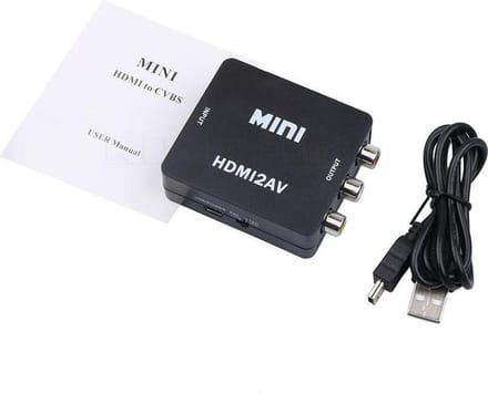 Go Go Gadget - HDMI to AV converter - Zwart