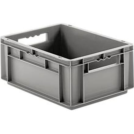 EURO formaat krat EF 4170 - zonder deksel - 15,7 l - grijs