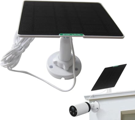 Zonnepaneel - Energie Oplader - Camera Beveiliging - Waterdicht Ontwerp - 50W - Wit