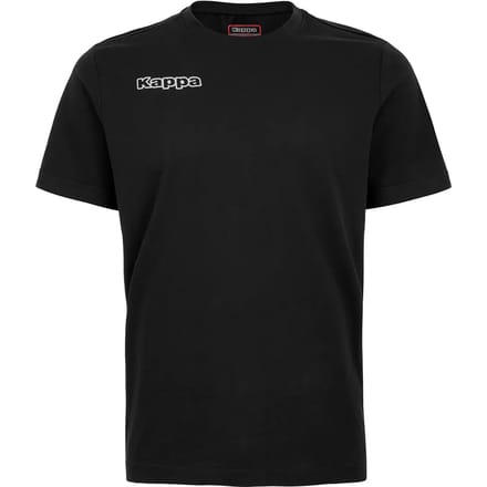 Kappa Logo T-shirt Met Korte Mouwen Zwart L Man