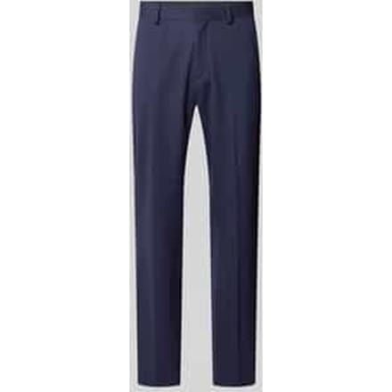Pantalon van viscosemix met vouw model 'TENSE'