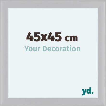 Your Decoration - Fotolijst 45x45 cm - MDF - Wit Hoogglans - Como