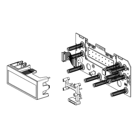 AEG gebruikersinterface-bord, set, TC2,TIR 1086778493