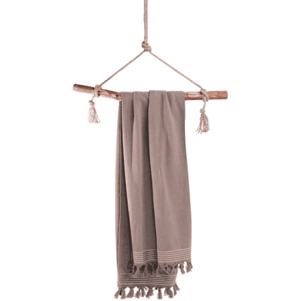 Walra Hamamdoek Soft Cotton 100x180cm Taupe