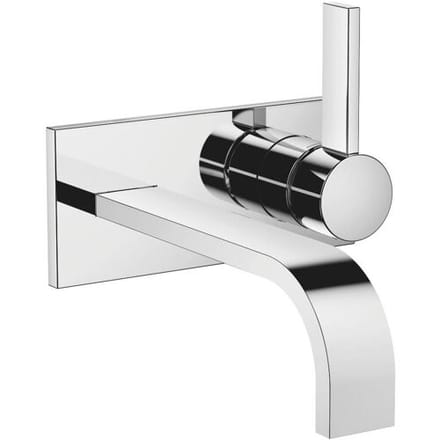 Dornbracht MEM washbasin wall-mounted single-lever mixer with cover plate 36864782-00