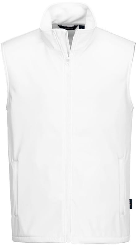 Portwest Print & Promo Softshell Gilet (2L) TK22 - Wit - 5XL