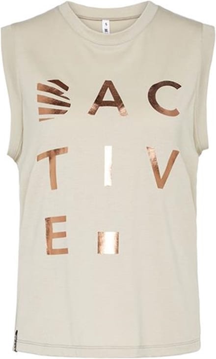 Beachlife mouwloze top agate - Maat S