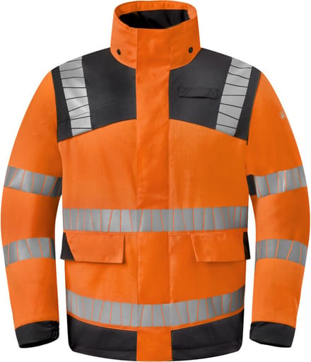 HAVEP Parka High Vis 50423 - Fluo Oranje/Charcoal - 3XL