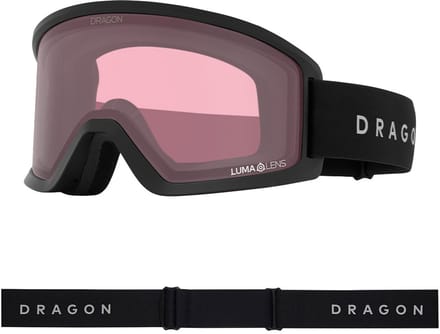 Dragon Alliance DX3 PLUS OTG Skibril - PH Black/Photochromic Light Rose