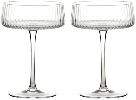 Anton Studio Design Set van 2 champagneschotels champagne glas - Empire