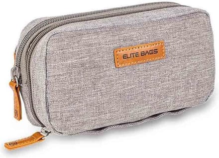 Elite Bags Unisex Diabetes Tas Clutch Grijs